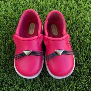 Mini Melissa toddler kitty cat whisker shoes